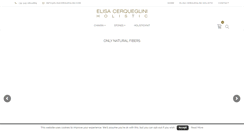 Desktop Screenshot of elisacerqueglini.com