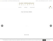 Tablet Screenshot of elisacerqueglini.com